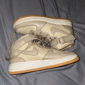 Nike Air Force one mid “limestone”